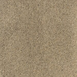 Naturbeiger Quarzsand, Körnung 0,4–0,8 mm: Nahaufnahme der Kornoberfläche.