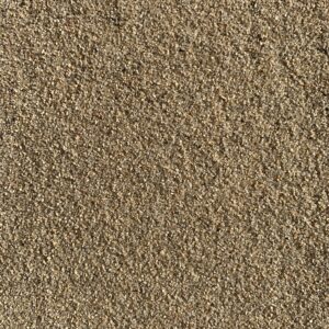 Naturbeiger Quarzsand, Körnung 0,5–1,0 mm: Nahaufnahme der Kornoberfläche.
