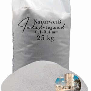 25kg weisser Industriesand Kristall Quarzsand Kunstharz Einstreuung Fuellsand Sand 145723183570