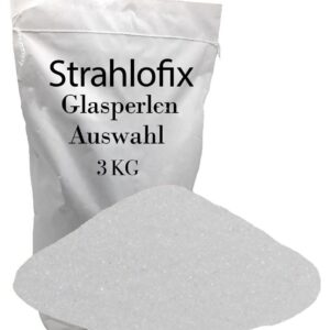 3 kg Strahlmittel Glasperlen Strahlglasperlen Glasstrahlen Sandstrahl Strahlgut