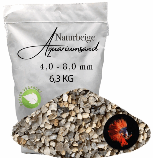Aquariumkies 40 80 mm Aquariumsand Aquariensand Aquarienkies 63 kg Bodengrund 145900139630