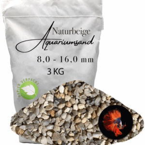 Aquariumkies 8,0-16,0 mm Aquariumsand Aquariensand Aquarienkies 3 kg Bodengrund