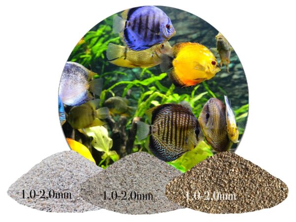Aquariumkies Aquarienkies naturhell grau beige weiss 1 25kg gewaschen 10 20mm 146225396000