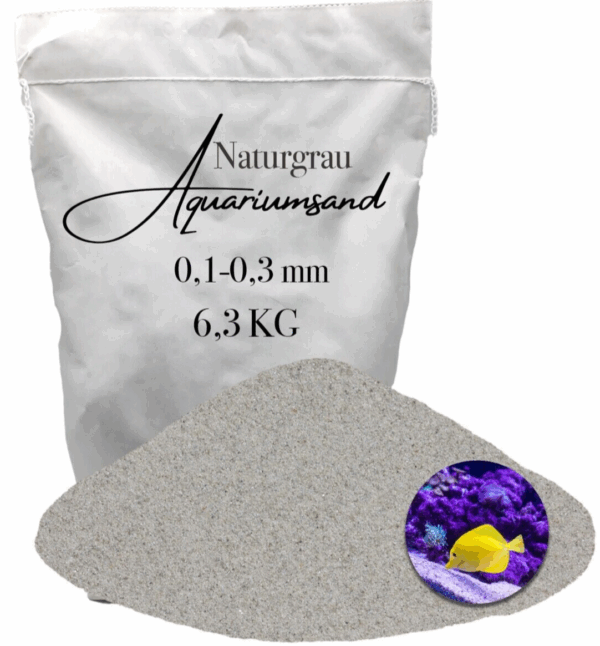 Aquariumsand Aquariumkies 01 03mm Aquariensand Aquarienkies Bodengrund 63 KG 145905449250