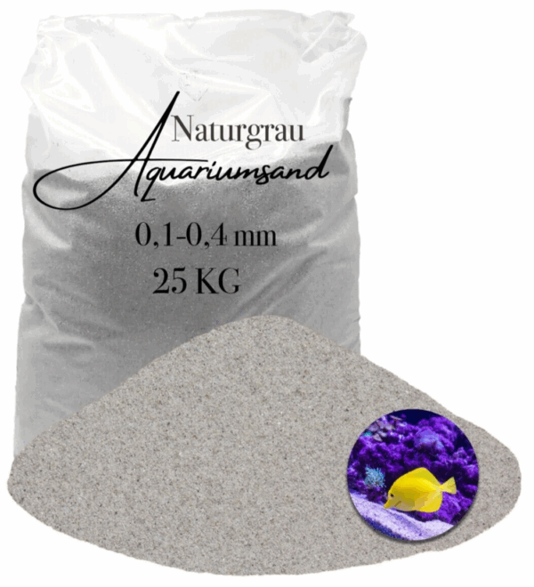 Aquariumsand Aquariumkies 01 04mm Aquariensand Aquarienkies Bodengrund grau 145838755290