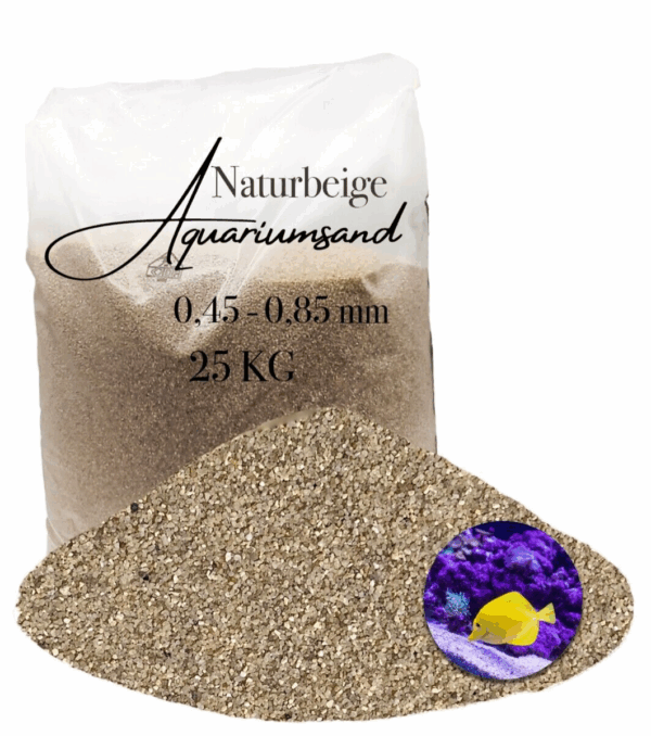 Aquariumsand Aquariumkies 045 085mm Aquariensand Aquarienkies 25kg Bodengrund 145653291800