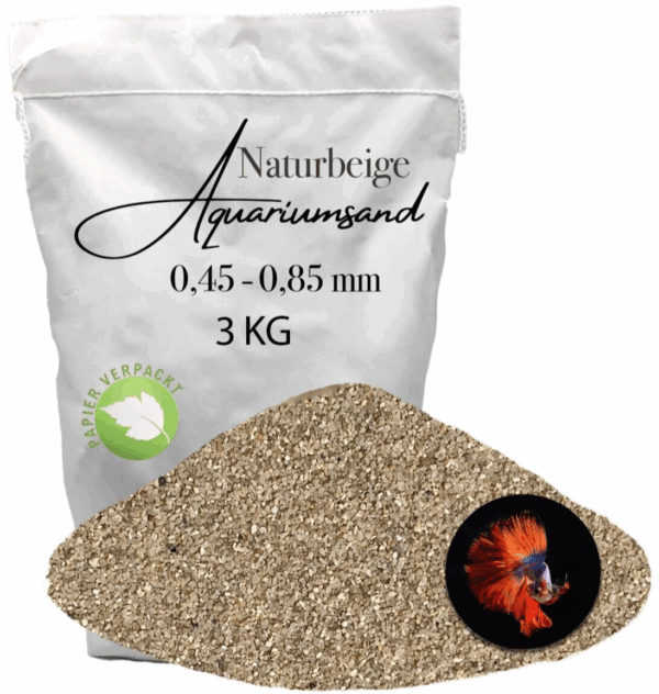 Aquariumsand Aquariumkies 045 085mm Aquariensand Aquarienkies 3 kg Bodengrund 145899685350