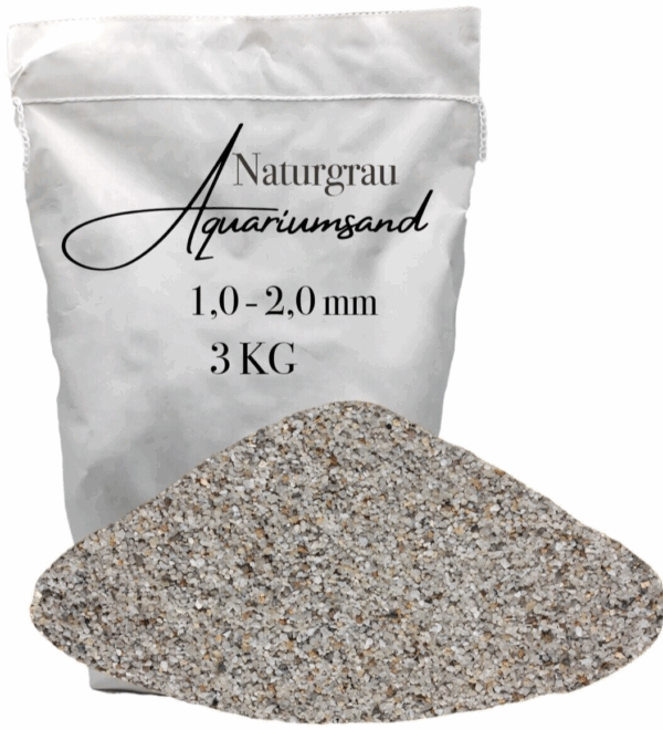 Aquariumsand Aquariumkies 10 20 mm Aquariensand Aquarienkies Bodengrund 3KG 145903408650