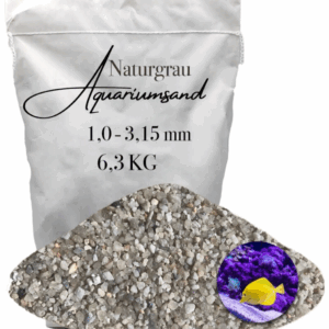 Aquariumsand Aquariumkies 10 315 mm Aquariensand Aquarienkies Bodengrund grau 145905444150