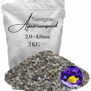 Aquariumsand Aquariumkies 20 40 mm Aquariensand Aquarienkies Bodengrund grau 145903486370