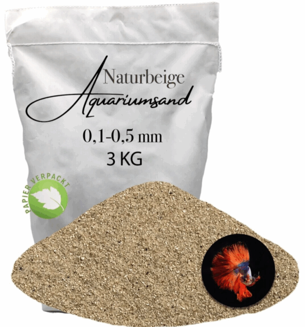 Aquariumsand Aquariumkies 3 kg Aquariensand Aquarienkies Bodengrund 01 05 mm 145899713280