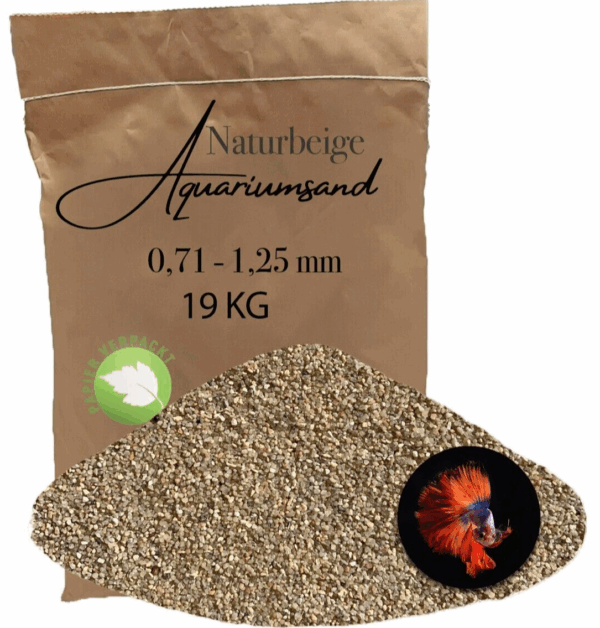 Aquariumsand Aquariumkies Aquariensand 19kg Aquarienkies Bodengrund 071 125 mm 146399930710