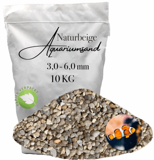 Aquariumsand Aquariumkies Aquariensand Aquarienkies 10 kg Bodengrund 30 60 mm 145878916570