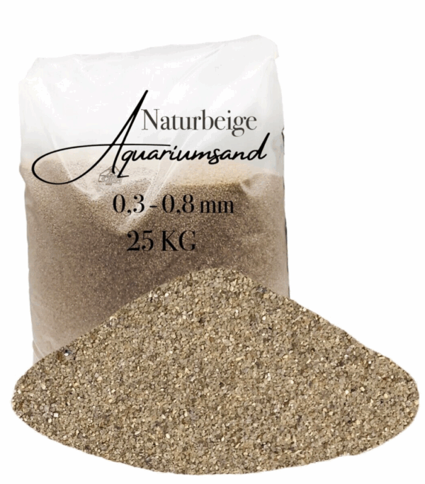 Aquariumsand Aquariumkies Aquariensand Aquarienkies Bodengrund 25kg Natursand 145653277220