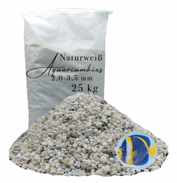 Aquariumsand weiss 25kg Aquariensand Aquarien kies Aquariumkies Bodengrund Sand 145625703080