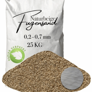 Einkehrsand Fugensand 02 07 mm Pflasterfugensand Terrasse Pflaster verfugen 145816656150