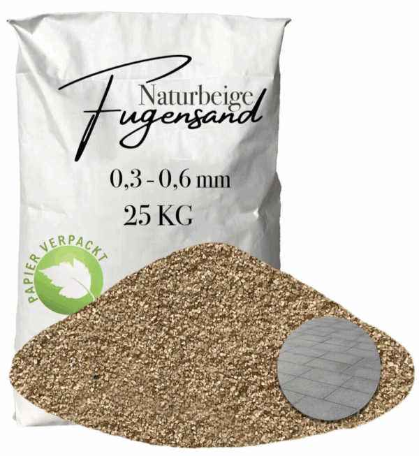 Einkehrsand Fugensand 03 06 mm Pflasterfugensand Terrasse Pflaster verfugen 145816656480
