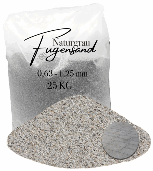 Fugensand grau fein 063 125 mm Pflasterfugensand Terrasse Pflaster verfugen 145836674680