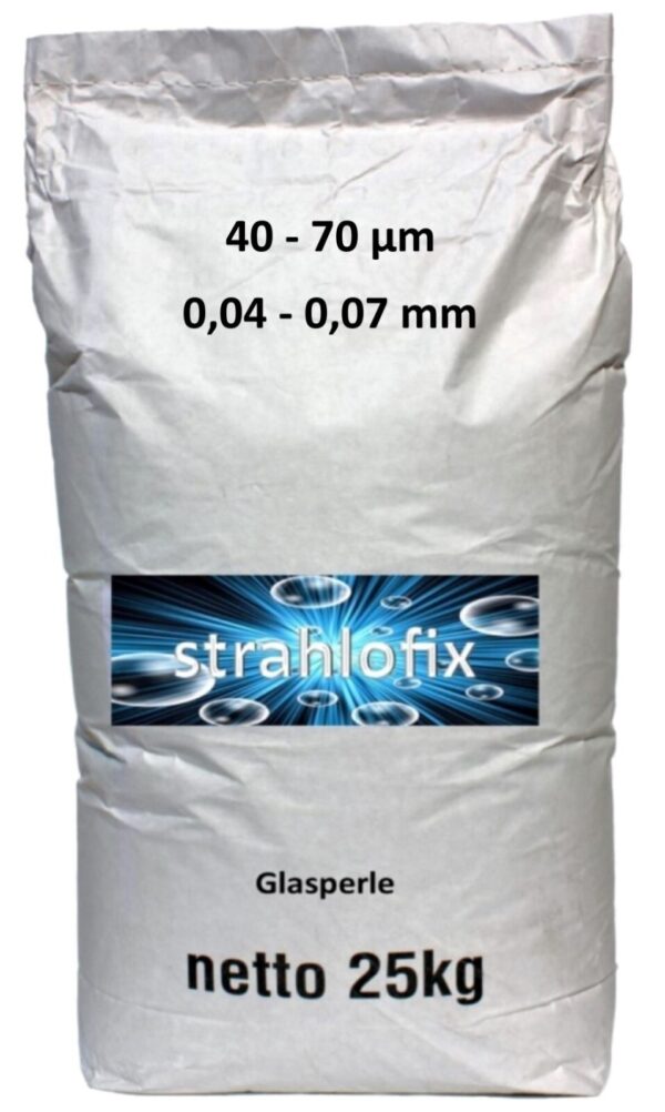 25 kg Strahlmittel Glasperlen Strahlglasperlen Glasstrahlen Sandstrahl Strahlgut – Bild 8