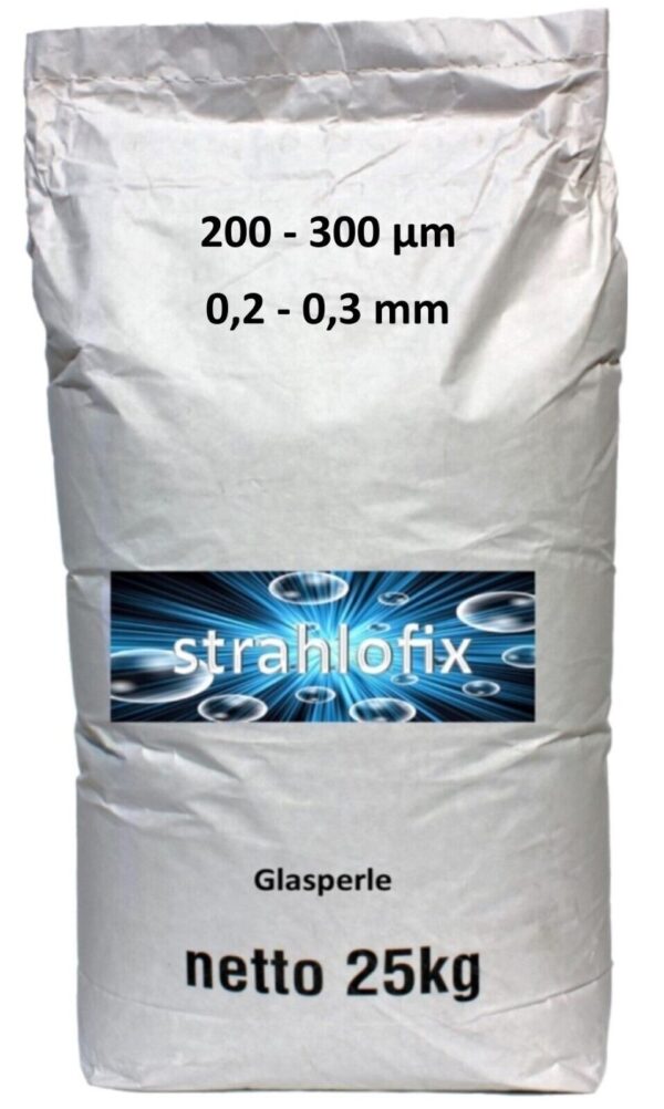 25 kg Strahlmittel Glasperlen Strahlglasperlen Glasstrahlen Sandstrahl Strahlgut – Bild 16
