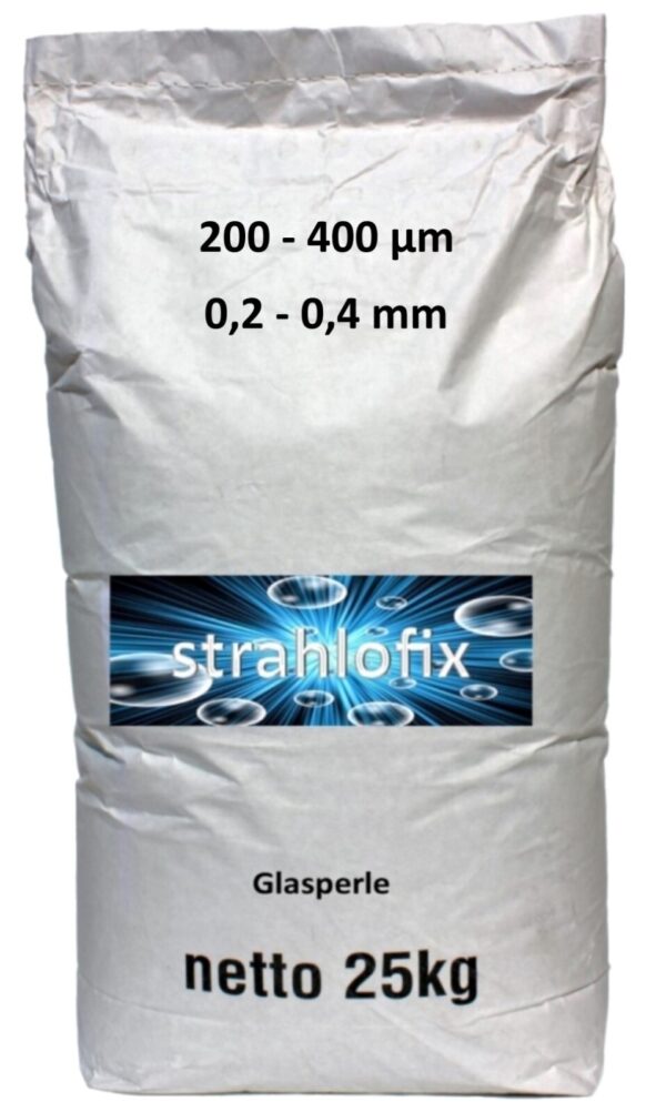 25 kg Strahlmittel Glasperlen Strahlglasperlen Glasstrahlen Sandstrahl Strahlgut – Bild 17