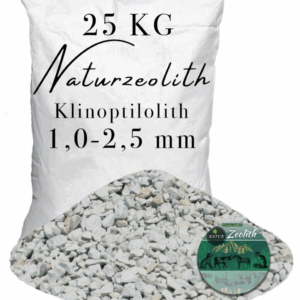 Zeolith 1,0-2,5 mm 25kg Phosphatbinder Klinoptilolith Zeoliet Filtermaterial