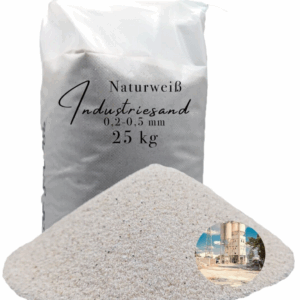 weisser Industriesand Einstreuung 25kg Kristall Quarzsand Kunstharz Fuellsand Sand 145723195190