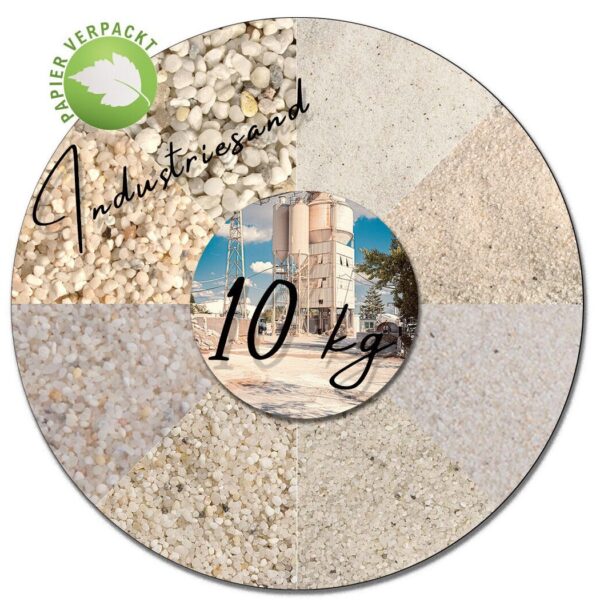 10 kg weisser Quarzsand Industriesand fuer Kunstharz Einstreuung Fuellsand Sand 145147585811