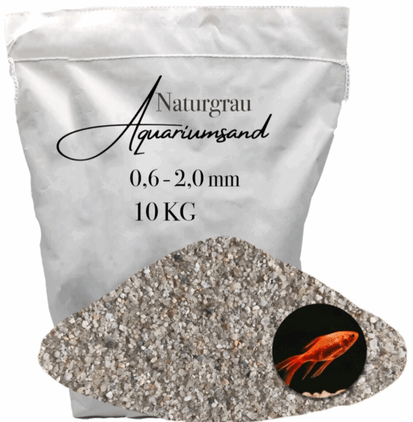 10KG Aquariumsand Aquariumkies 06 20mm Aquariensand Aquarienkies Bodengrund 145886816781