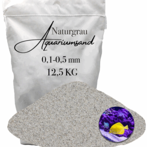 Aquariumsand Aquariumkies 0,1-0,5mm Aquariensand Aquarienkies Bodengrund grau