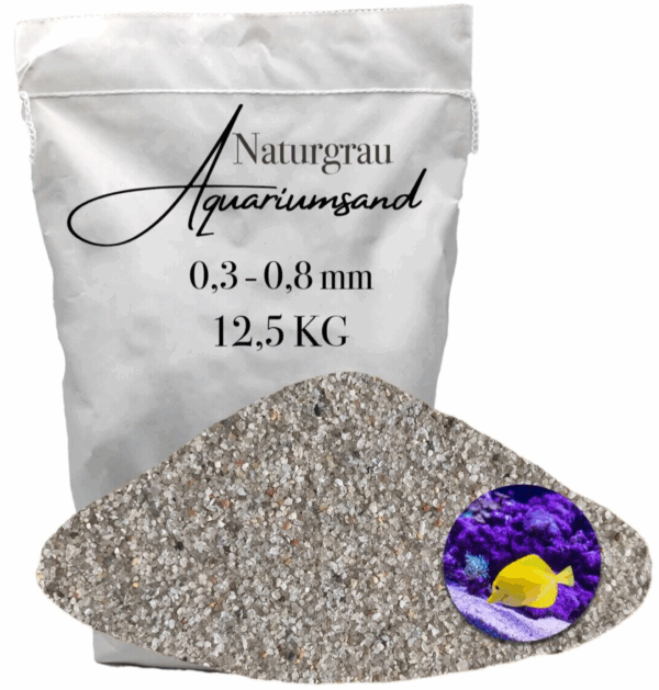 Aquariumsand Aquariumkies 03 08mm Aquariensand Aquarienkies Bodengrund 125 KG 145905408831