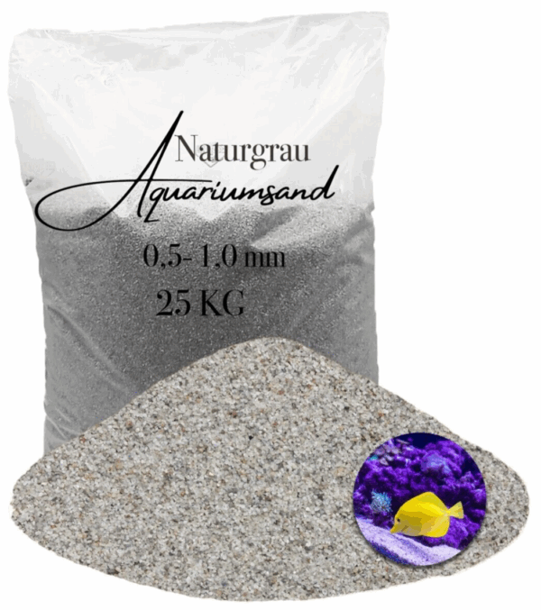 Aquariumsand Aquariumkies 05 10mm Aquariensand Aquarienkies Bodengrund grau 145838762201