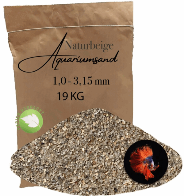 Aquariumsand Aquariumkies 19 kg Aquariensand Aquarienkies Bodengrund 10 315 mm 146399930711