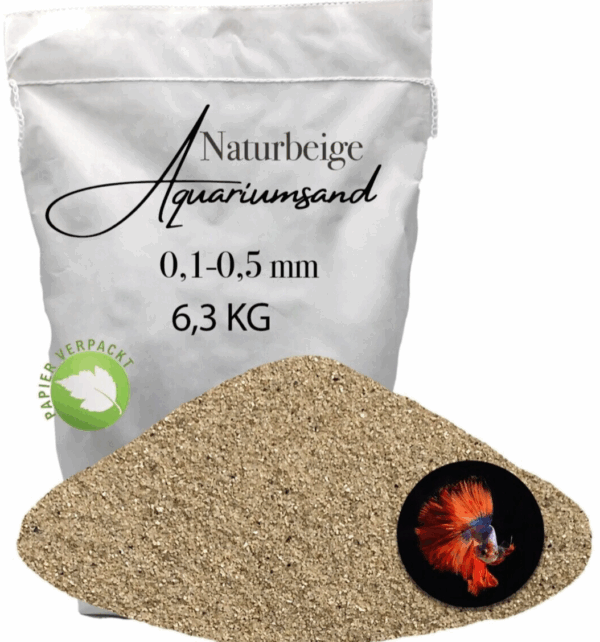 Aquariumsand Aquariumkies 63 kg Aquariensand Aquarienkies Bodengrund 01 05 mm 145900250821
