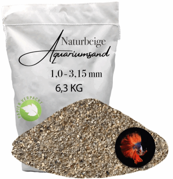 Aquariumsand Aquariumkies 63kg Aquariensand Aquarienkies Bodengrund 10 315 mm 145900166731