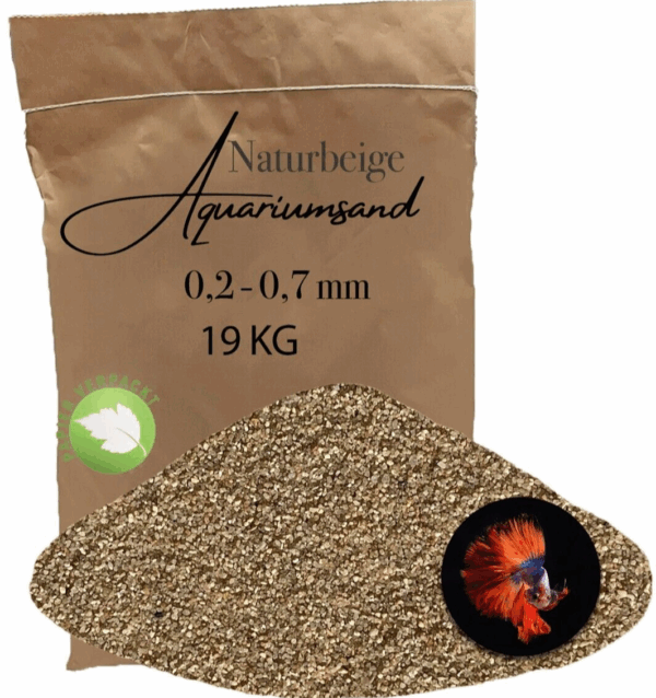 Aquariumsand Aquariumkies Aquariensand Aquarienkies 19 kg Bodengrund 02 07 mm 146399930721