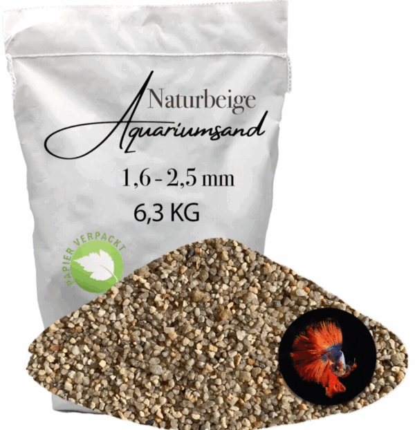 Aquariumsand Aquariumkies Aquariensand Aquarienkies 63 kg Bodengrund 16 25 mm 145900180301