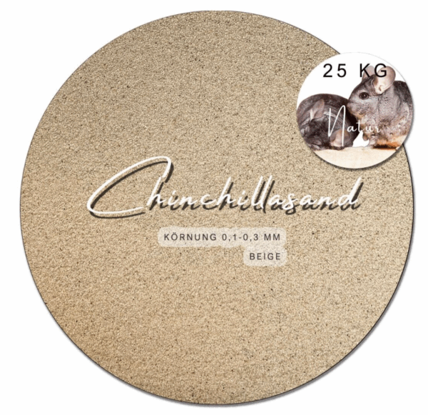 Chinchilla Sandbad beige sehr fein Badesand Staubbad Hamster Maeuse Fellpflege 145138913791