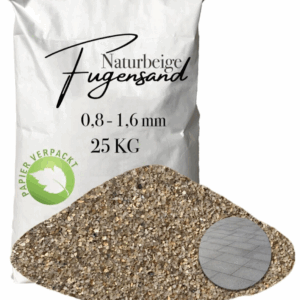 Einkehrsand Fugensand 08 16 mm Pflasterfugensand Terrasse Pflaster verfugen 145816664811