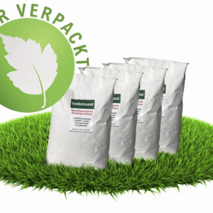 Premium Rasensand 0,5-1,6 mm 4 x 25kg gewaschener Quarzsand Gartensand Besandung
