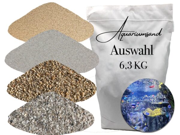 Variante von Aquariumsand Aquariumkies Aquariensand Aquarienkies 63 kg Bodengrund Natursand 145905510571 a1ad