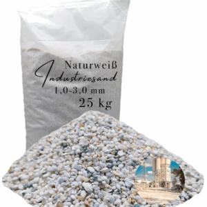25kg weisser Einstreuung Industriesand Fuellsand Sand Kunstharz Kristall Quarzsand 145723428282