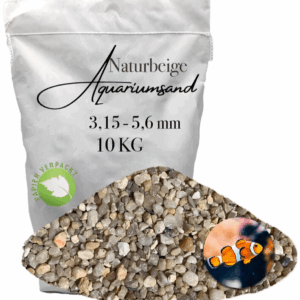 Aquariumkies 3,15-5,6 mm Aquariumsand Aquariensand Aquarienkies 10 kg Bodengrund