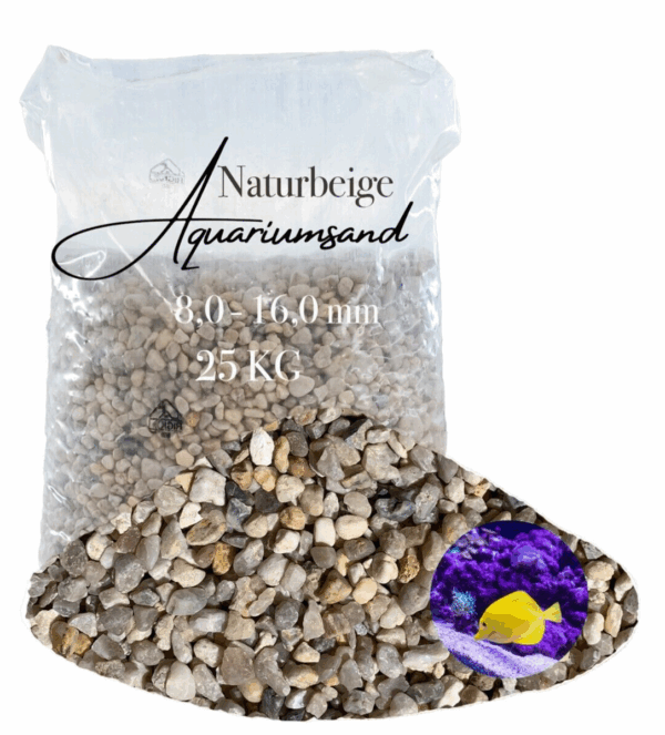 Aquariumkies 80 160 mm Aquariumsand Aquariensand Aquarienkies 25kg Bodengrund 145653364972