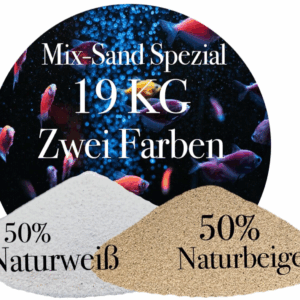 Aquariumsand 19 Mix Sand Beige Weiss 063 125 mm Aquariensand Bodengrund 146399930692
