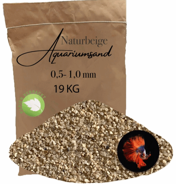 Aquariumsand 19 kg Aquariumkies Aquariensand Aquarienkies Bodengrund 05 10 mm 146399930832