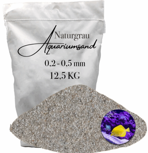 Aquariumsand Aquariumkies 02 05mm Aquariensand Aquarienkies Bodengrund 125 KG 145905404952