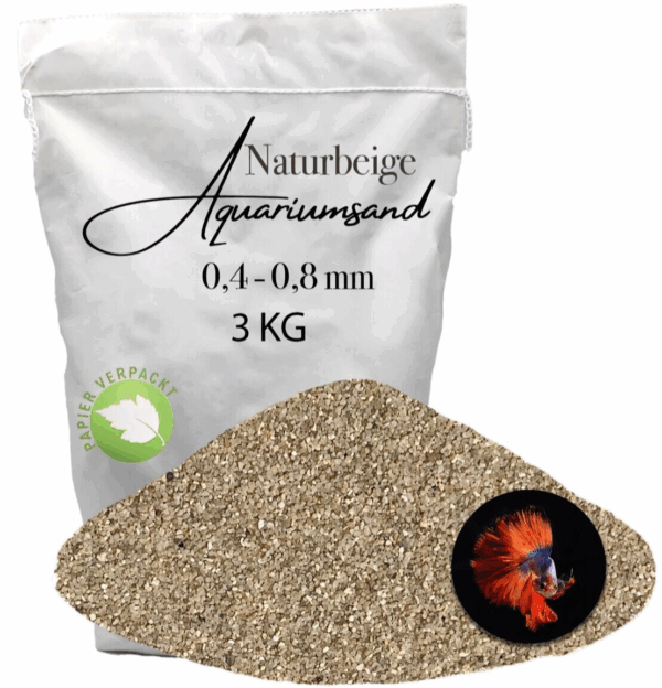 Aquariumsand Aquariumkies 04 08 mm Aquariensand Aquarienkies 3 kg Quarzsand 145899684912