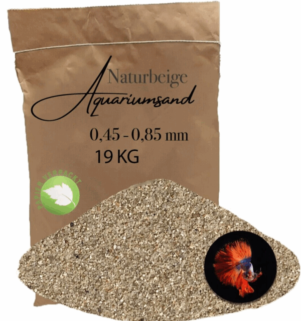 Aquariumsand Aquariumkies 045 085mm Aquariensand Aquarienkies 19 kg Bodengrund 146399930782