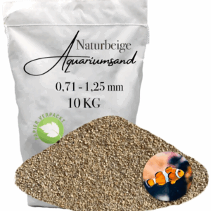 Aquariumsand Aquariumkies Aquariensand 10kg Aquarienkies Bodengrund 0,71-1,25 mm